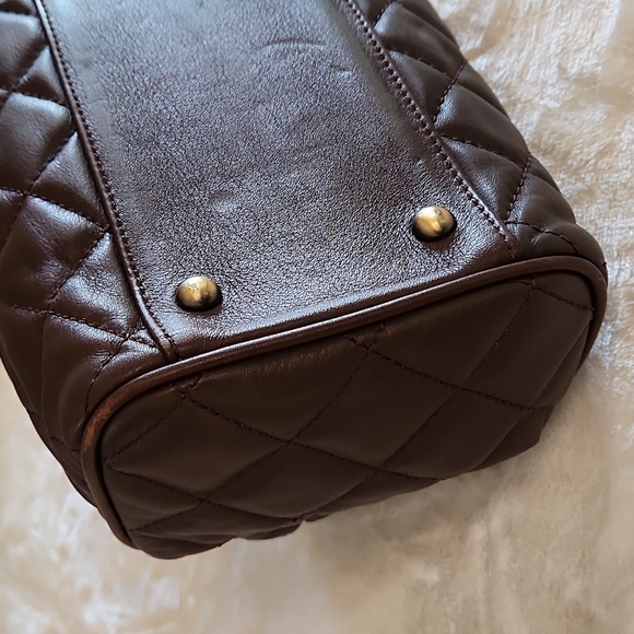 MCM QUILTED LEATHER BAG - Picture 4 of 11